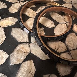 Elegant Black and Gold Men's Bracelets